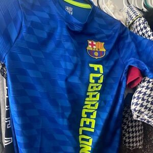 FCB Barcelona boys soccer jersey